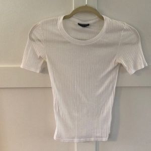 Ribbed/Fitted Topshop Tee
